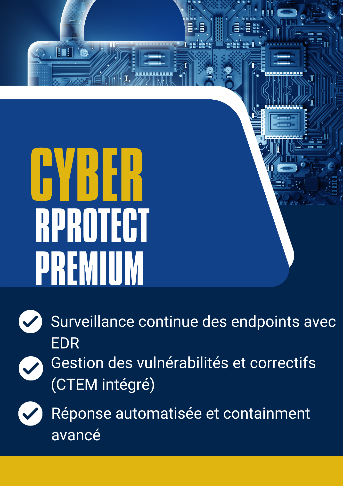 GSS Cyber Protect Premium — EDR/XDR Managé & Réponse Active