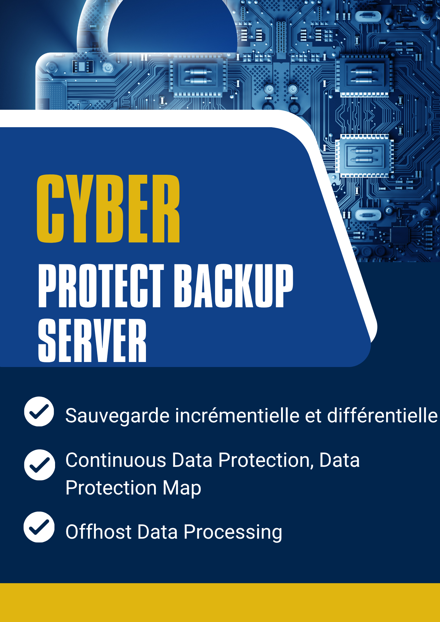 GSS Cyber Protect Backup — Sauvegarde Serveurs & VM